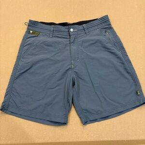 Howler Bros. Horizon Hybrid Shorts Size 32 Slate Blue